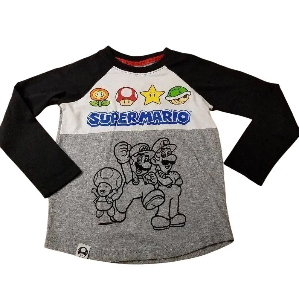 Nintendo Super Mario shirt xs 4/5